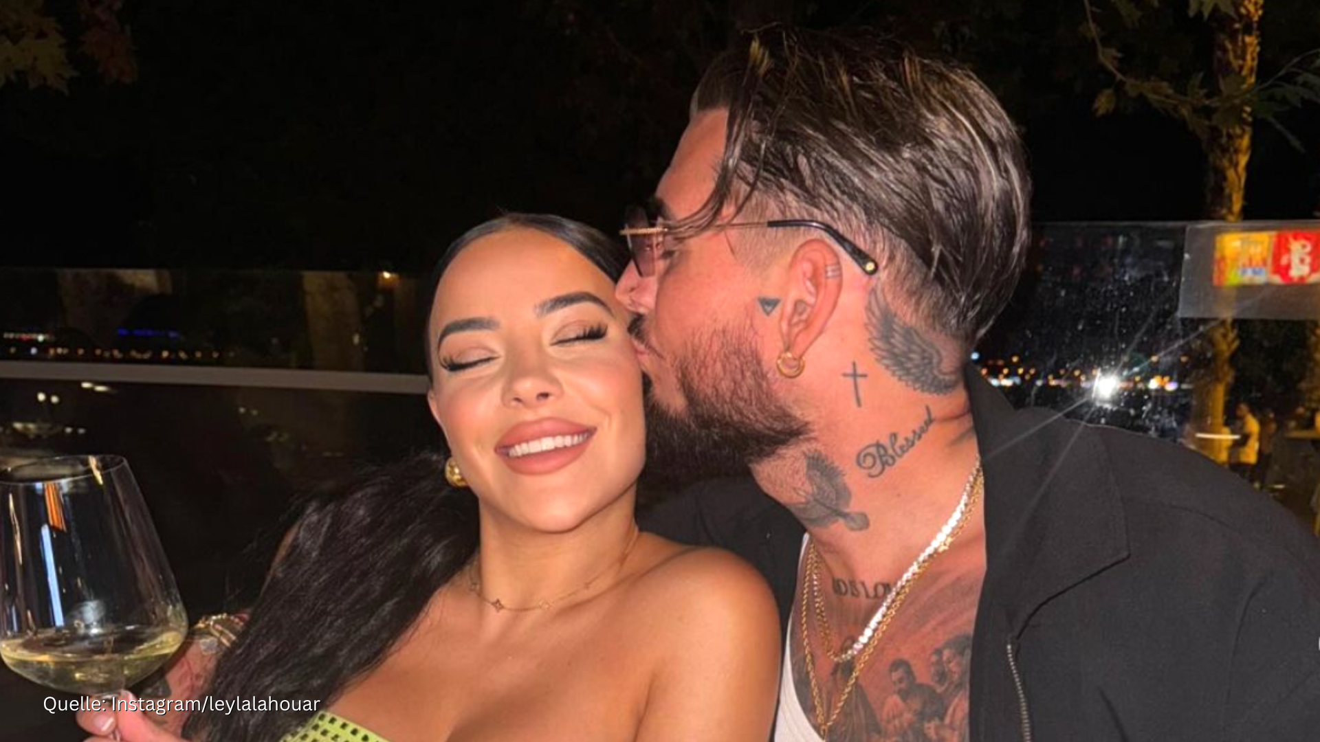 Leyla Lahouar und Mike Heiter